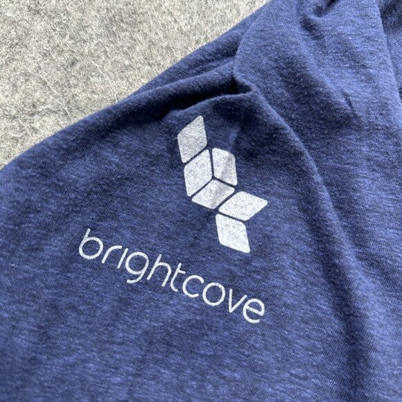 ALO Performance Hoodie Men 2XL Gray Blue Tri-Blend Lightweight Pullover - Picture 2 of 14